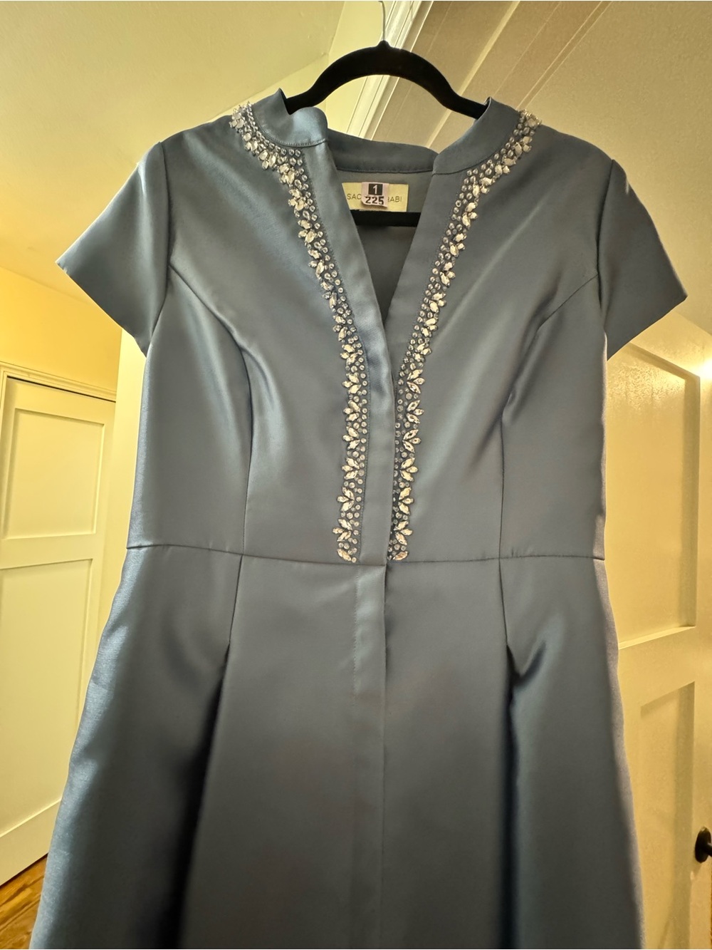 Sachin & Babi “Embellished Marta Gown” Maxi in Twilight Blue, Size 12 - Picture 6 of 14